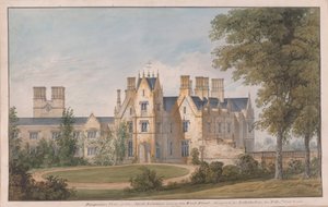 Lilleshall, Shropshire: Pohled na severní vchod a na západní frontu