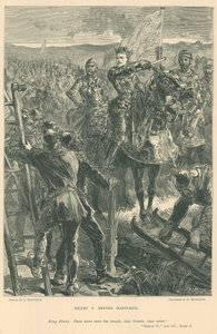 Ilustrace pro Shakespearova krále Jindřicha V od Sir John Charles Robinson