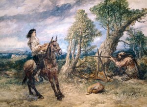 „První dobrodružství Gila Blase“, 1892. od Sir John Gilbert