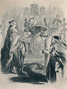 Queen Catherine: Lord Cardinal, -To You I Speak.., c1890, 1923 od Sir John Gilbert
