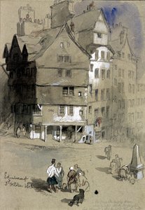 Dům sira George McKenzieho, Edinburgh, Skotsko, 1845