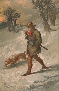 Dřevař a jeho pes, 1862.