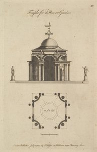 Chrám pro květinovou zahradu, 1778. od Sir John Soane