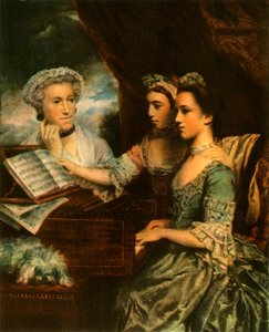 Paní Paineová a její dcery, c1767, 1942.