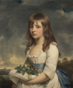 Portrét dívky od Sir William Beechey