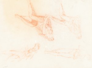 Studie pro "Moudré a pošetilé panny" [recto]