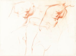 Studie pro "Moudré a pošetilé panny" [recto]
