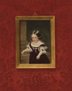 Portrét královny Viktorie jako dítěte od Sir William Charles Ross