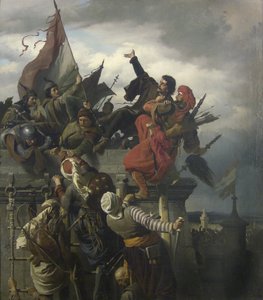 Sebeobětování Titusze Dugovicse, 1859