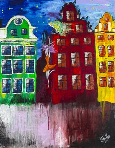 Náladová amsterdamská noc