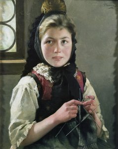 Německá farmářka od Sofie Thomesen Werenskiold