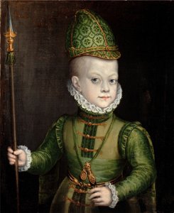Portrét chlapce na španělském dvoře od Sofonisba Anguissola