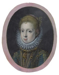 Portrét dívky ze šlechtické rodiny, asi 1532-1625 (akvarel a tělová barva) od Sofonisba Anguissola