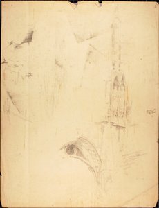 Studie katedrály od Solon H. Borglum