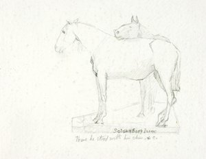 Sněhová závěj od Solon H. Borglum