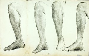 Studium anatomie, #5 od Solon H. Borglum