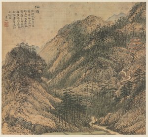 Xianding Immortals Peak, 1500s. od Song Xu