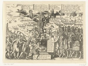 Reprodukce karikatury na soše Alvy, 1571 od Sons, and Stewart, G. Waterston