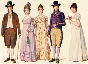 Oblečení během republiky pod Washingtonem a Adamsem, 1790-1800, 1903, 1937.