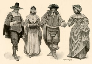 Oděv v letech 1620-1670, 1903, 1937.