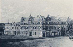 Church Square, East Side, Pretoria (č/b fotografie) od South African Photographer
