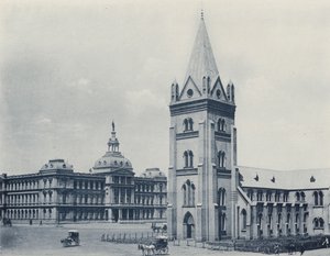 Nizozemská reformovaná církev, Pretoria (černobílá fotografie) od South African Photographer