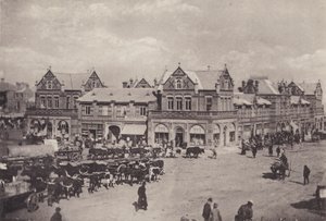 Budovy tržnice (černobílá fotografie) od South African Photographer