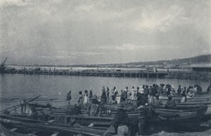 Rybí trh, Kapské Město (černobílá fotografie) od South African Photographer