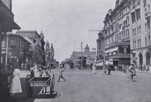 West Street, Durban (černobílá fotografie) od South African Photographer