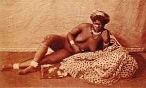 A Cleopatra Zulu, kolem roku 1880 (tisk alba)