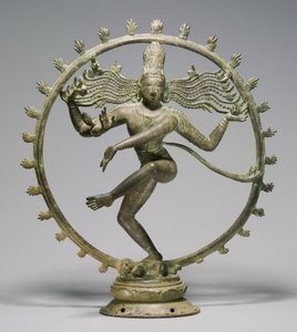 Shiva jako Lord of the Dance (Nataraja), období Chola, cca 10.-11. století (bronz)