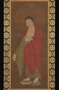 Buddha Amitabha sestupující ze své čisté země