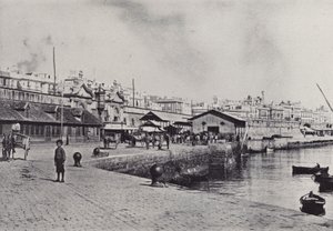 Cádiz: El Muelle (černobílá fotografie)