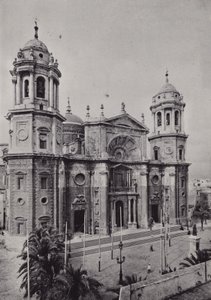 Cádiz: La Catedral (černobílá fotografie) od Spanish Photographer