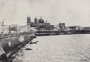 Cádiz: Jižní zdi (černobílá fotografie) od Spanish Photographer