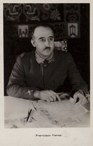 Francisco Franco (čb fotografie) od Spanish Photographer