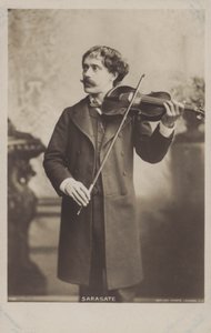 Pablo de Sarasate , španělský houslista a skladatel
