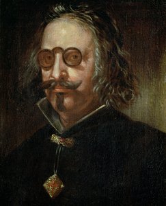131-0795082 Portrét Francisca de Quevedo y Villegas (1580-1645) (olej na plátně) od Spanish School