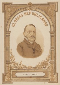 Aniceto Arce , bolivijský politik od Spanish School