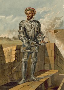 Antonio de Leiva , španělský generál během italských válek od Spanish School