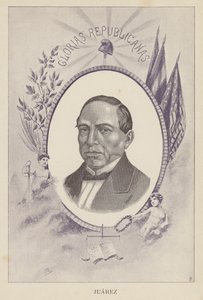 Benito Juarez , mexický právník a politik od Spanish School