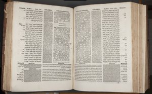 Complutensian Polyglot Bible, tisk Arnao Guillen de Brocar (rytina) od Spanish School