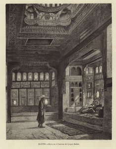 Egypt - Harém šejka Sadata od Spanish School
