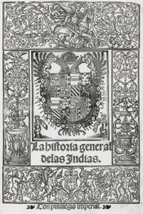 Frontispis z „Obecné historie Indie“ od Spanish School