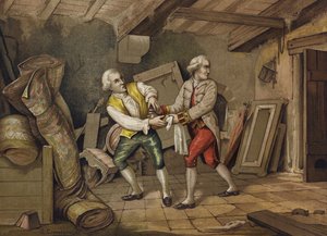 Veden věrným služebníkem, princem pokoje od Spanish School
