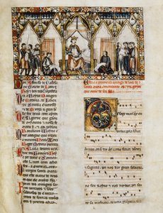 Král Alfonso X od Spanish School