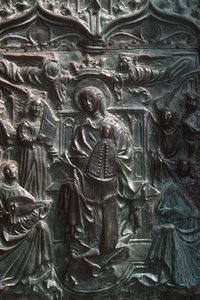 Madonna a dítě (bronz) (podrobnosti viz 249963) od Spanish School