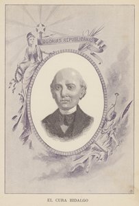 Miguel Hidalgo y Costilla , mexický katolický kněz a revolucionář od Spanish School