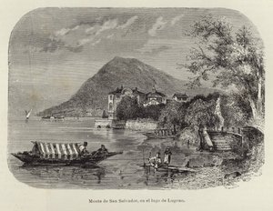 Monte San Salvatore na jezeře Lugano od Spanish School