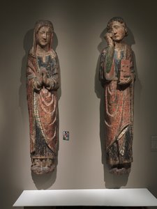 Truchlící svatý Jan a smuteční panna, království Kastilie a Leon, kolem 1250-1275 od Spanish School